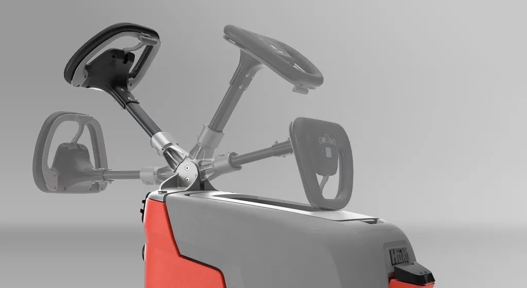 Maner reglabil la Scrubmaster B25