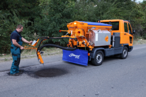 Unitatea de reparație asfalt